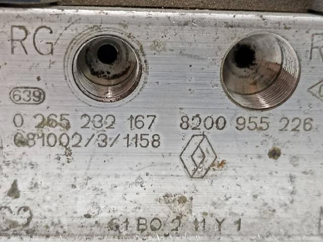 RENAULT 0265800498 Блок управления АБС в наличии Львов