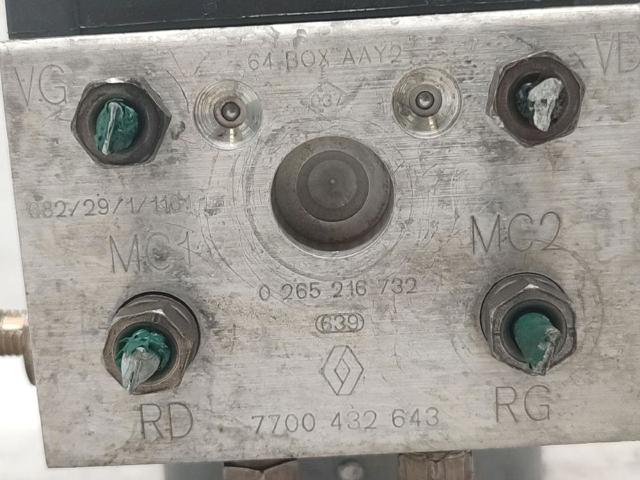 Unidade hidráulico de controlo ABS Renault Megane 1 LA0, LA1