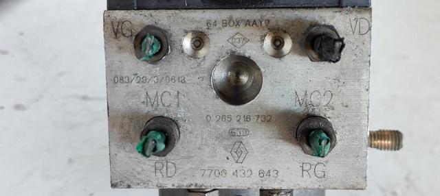 Unidade hidráulico de controlo ABS Renault Megane 1 LA0, LA1
