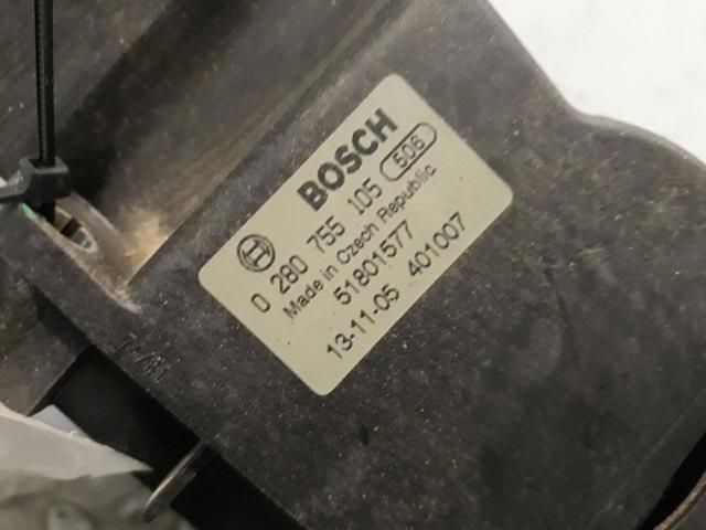 Pedal de gás (de acelerador) 0280755105 FIAT