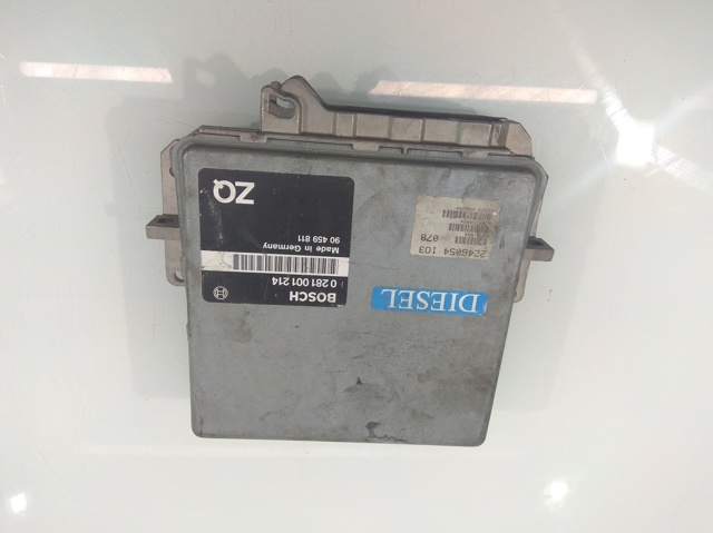 Módulo de direção (Centralina eletrônica) de motor 0281001214 Opel