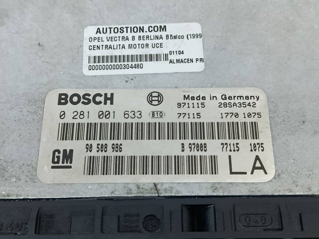 0281001633 OPEL купить в Кривой Рог