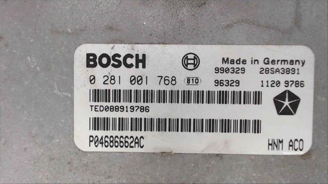 CHRYSLER 0281001768 в наличии Николаев