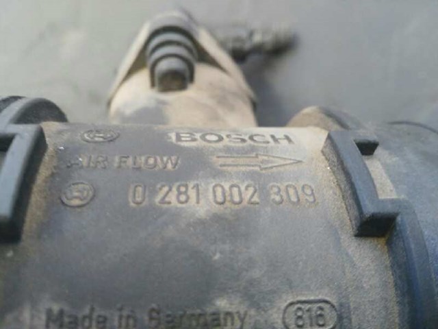 FIAT 0281002309 Датчик потока (расхода) воздуха, расходомер M.A.F. - (Mass Airflow) в наличии Павлоград