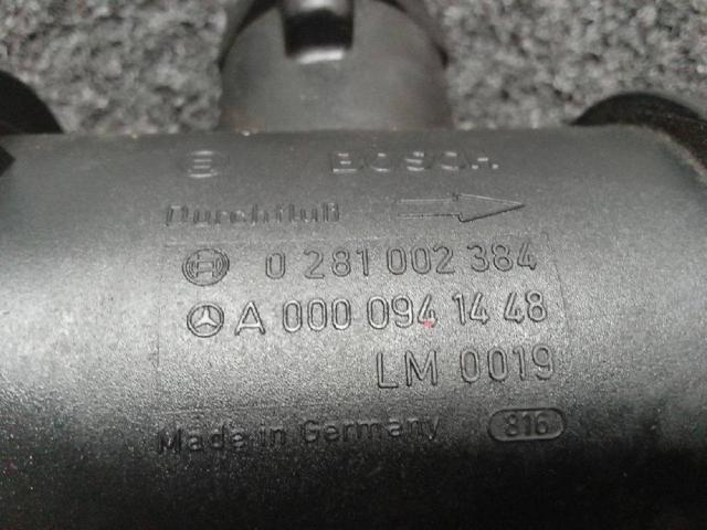 MERCEDES 0281002384 Датчик потока (расхода) воздуха, расходомер M.A.F. - (Mass Airflow) в наличии Павлоград