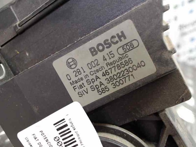 FIAT 0281002415 Педаль газа (акселератора) в наличии Кривой Рог