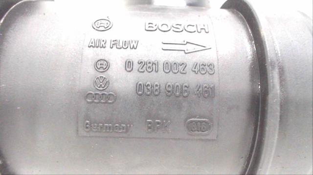 0281002463 VAG Датчик потока (расхода) воздуха, расходомер M.A.F. - (Mass Airflow) купить в Сумы