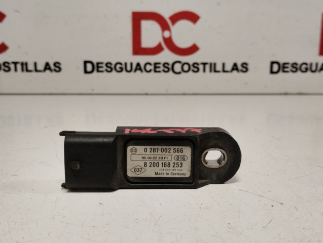 Sensor de pressão para renault megane iii fastback (bz0/1_) (2008-...) 1.5 dci (bz09,bz0d) k9k636k9k836k9k837k9k846 0281002566