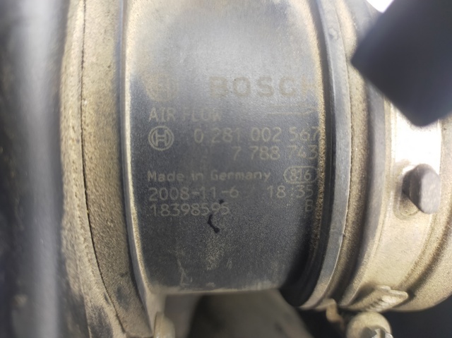 0281002567 BMW Датчик потока (расхода) воздуха, расходомер M.A.F. - (Mass Airflow) купить в Черновцы