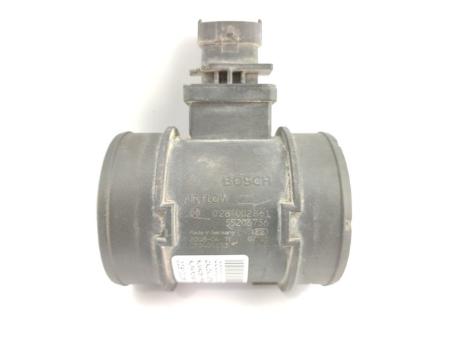 0281002861 FIAT Датчик потока (расхода) воздуха, расходомер M.A.F. - (Mass Airflow) купить в Николаев