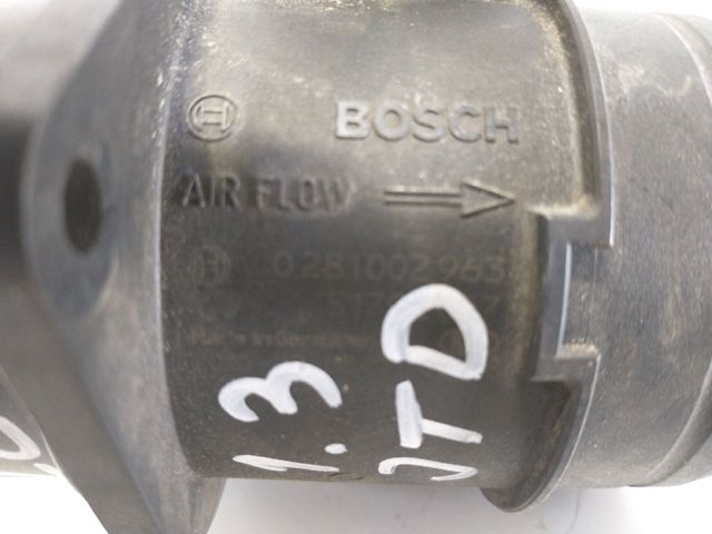 FIAT 0281002963 Датчик потока (расхода) воздуха, расходомер M.A.F. - (Mass Airflow) в наличии Черкассы