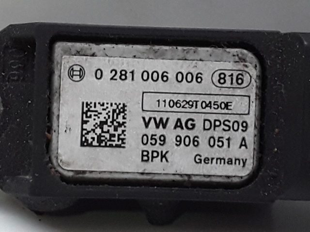 VAG 0281006006 Датчик давления выхлопных газов в наличии Харьков
