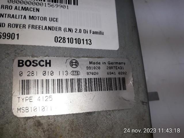 LAND ROVER 0281010113 Модуль управления (ЭБУ) двигателем в наличии Украина