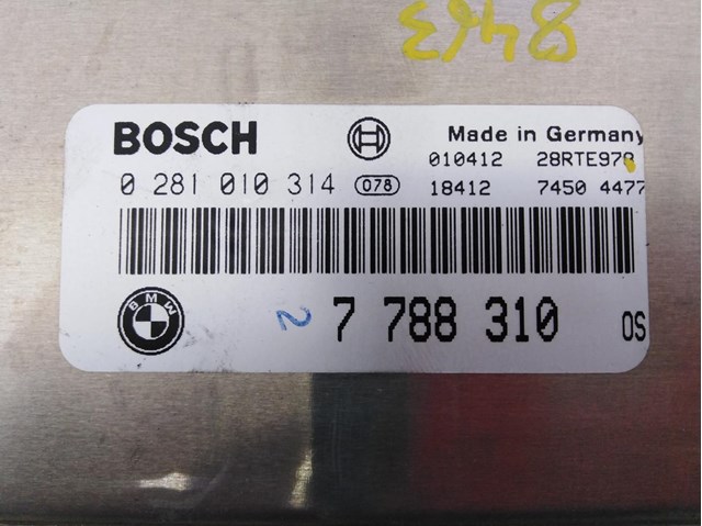 BMW 0281010314 Модуль управления (ЭБУ) двигателем в наличии Ровно