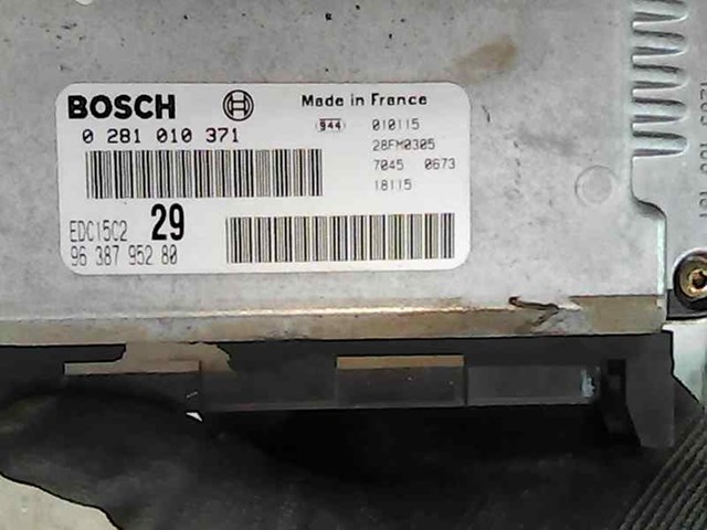 0281010371 PEUGEOT Модуль управления (ЭБУ) двигателем купить в Одесса