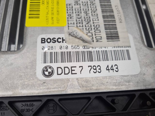 BMW 0281010565 Блок управления двигателем в наличии Полтава