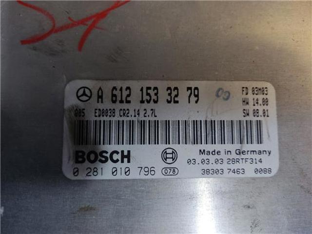 MERCEDES 0281010796 Блок управления двигателем в наличии Черновцы