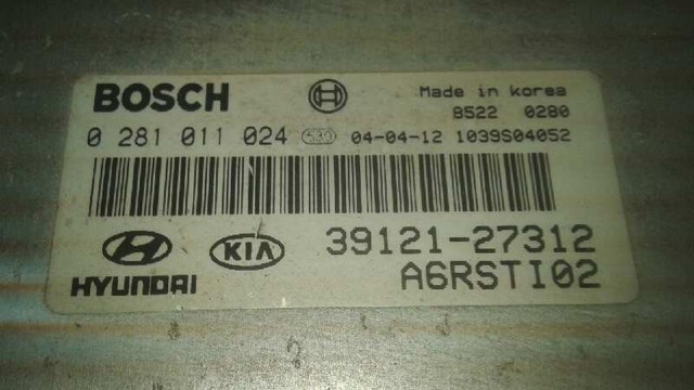 HYUNDAI 0281011024 Блок управления двигателем в наличии Винница