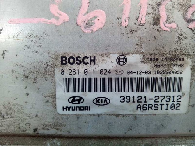 HYUNDAI 0281011024 Модуль управления (ЭБУ) двигателем в наличии Днепр