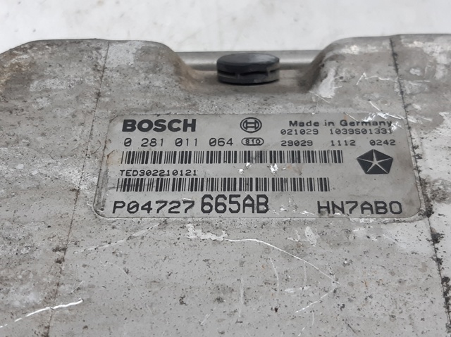 CHRYSLER 0281011064 Модуль управления (ЭБУ) двигателем в наличии Днепр