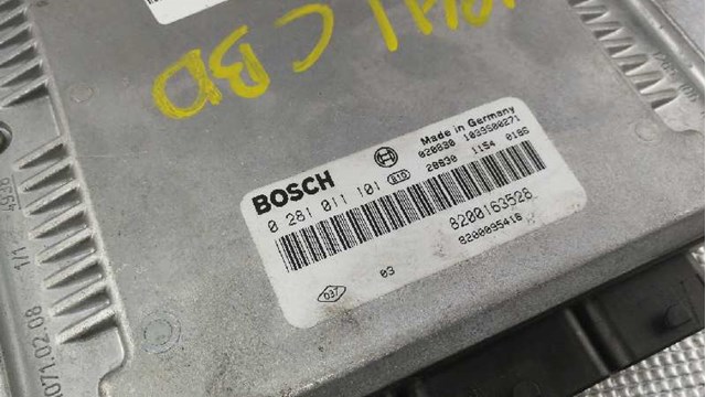 RENAULT 0281011101 Блок управления двигателем в наличии Запорожье