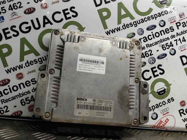 0281011325 RENAULT Блок управления двигателем купить в Ровно