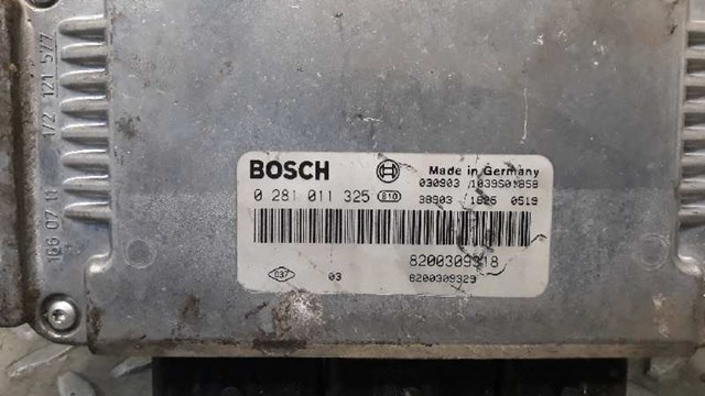 0281011325 RENAULT Блок управления двигателем купить в Полтава