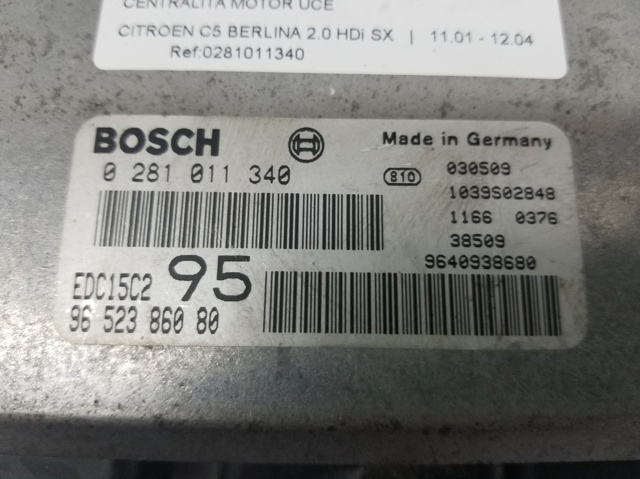 0281011340 PEUGEOT купить в Винница