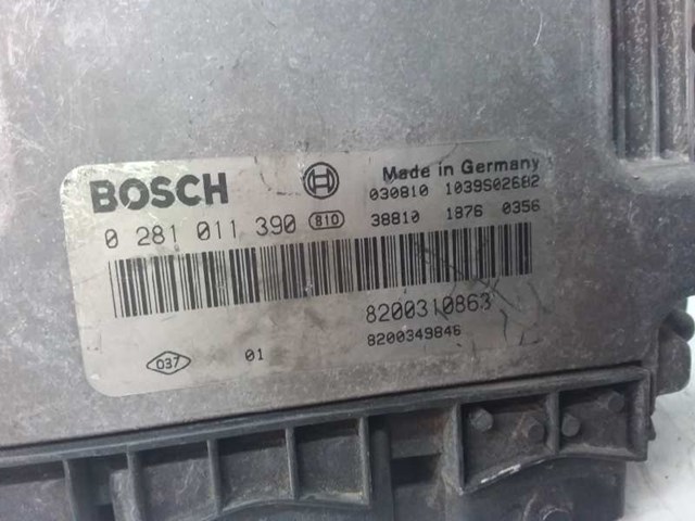 RENAULT 0281011390 Блок управления двигателем в наличии Черкассы
