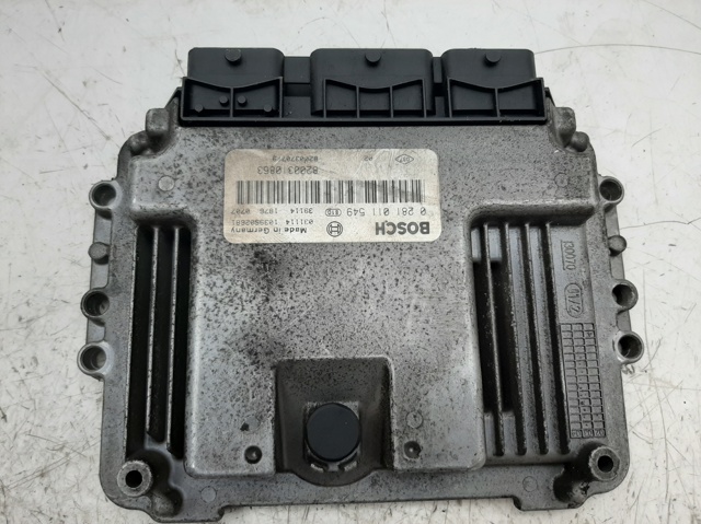 RENAULT 0281011549 Блок управления двигателем в наличии Винница