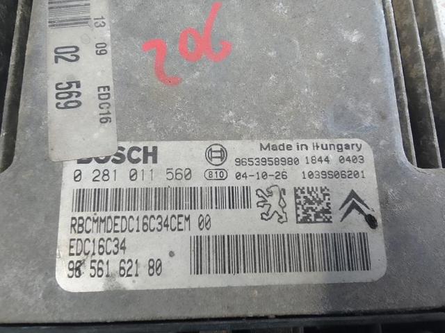 PEUGEOT 0281011560 Модуль управления (ЭБУ) двигателем в наличии Житомир