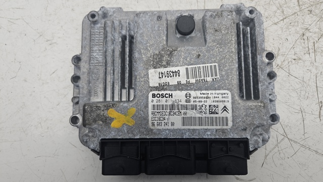 0281011634 PEUGEOT Блок управления двигателем купить в Черновцы