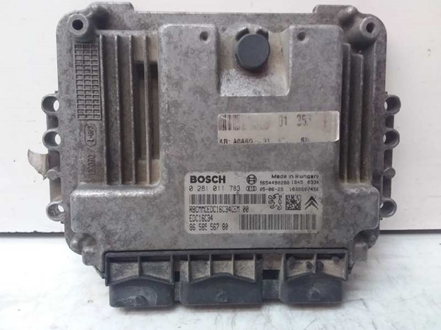 0281011783 PEUGEOT Модуль управления (ЭБУ) двигателем купить в Каменское