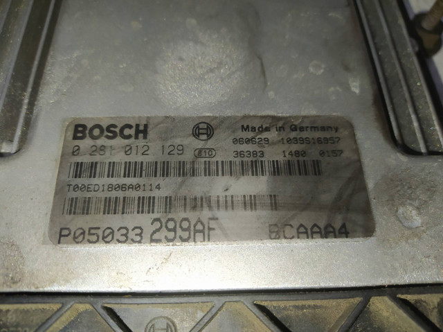 0281012129 CHRYSLER Блок управления двигателем купить в Житомир