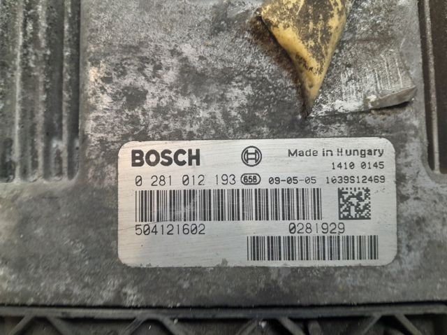 IVECO 0281012193 Блок управления двигателем в наличии Львов