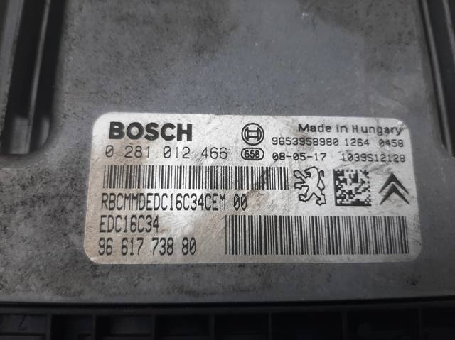 0281012466 PEUGEOT Модуль управления (ЭБУ) двигателем купить в Хмельницкий
