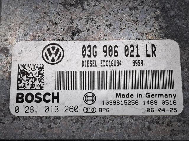 VAG 0281013260 Блок управления двигателем в наличии Кривой Рог