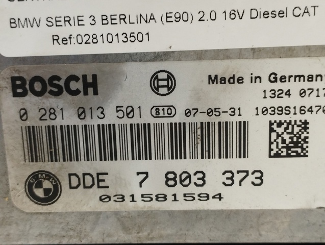 BMW 0281013501 в наличии Чернигов
