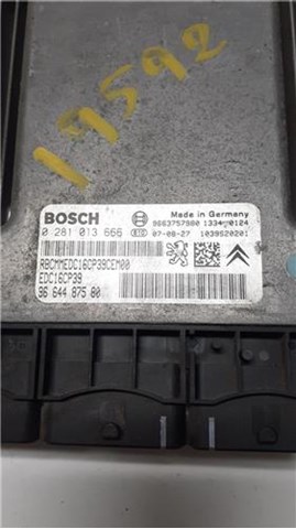 PEUGEOT 0281013666 Модуль управления (ЭБУ) двигателем в наличии Харьков
