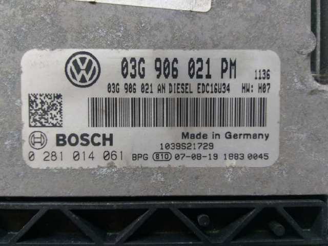 VAG 0281014061 Модуль управления (ЭБУ) двигателем в наличии Каменское