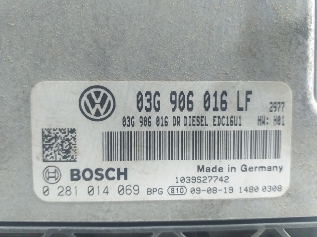 VAG 0281014069 Блок управления двигателем в наличии Житомир