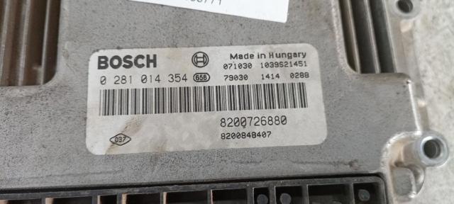 0281014354 RENAULT Блок управления двигателем купить в Чернигов
