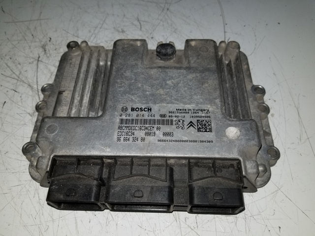 0281014444 PEUGEOT Блок управления двигателем купить в Сумы