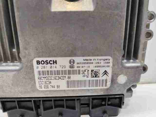 0281014729 PEUGEOT Блок управления двигателем купить в Черновцы