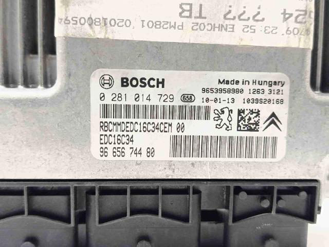 PEUGEOT 0281014729 Модуль управления (ЭБУ) двигателем в наличии Ирпень