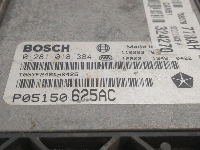 CHRYSLER 0281018384 в наличии Николаев