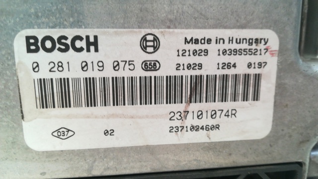 RENAULT 0281019075 в наличии Ужгород