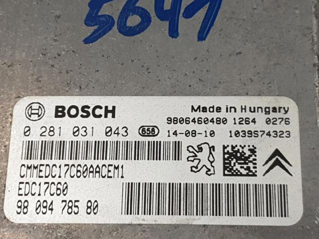 PEUGEOT 0281031043 в наличии Запорожье