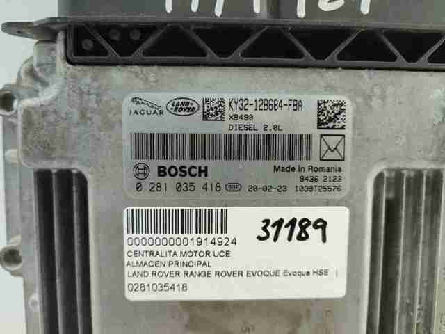 0281035418 LAND ROVER Модуль управления (ЭБУ) двигателем купить в Запорожье