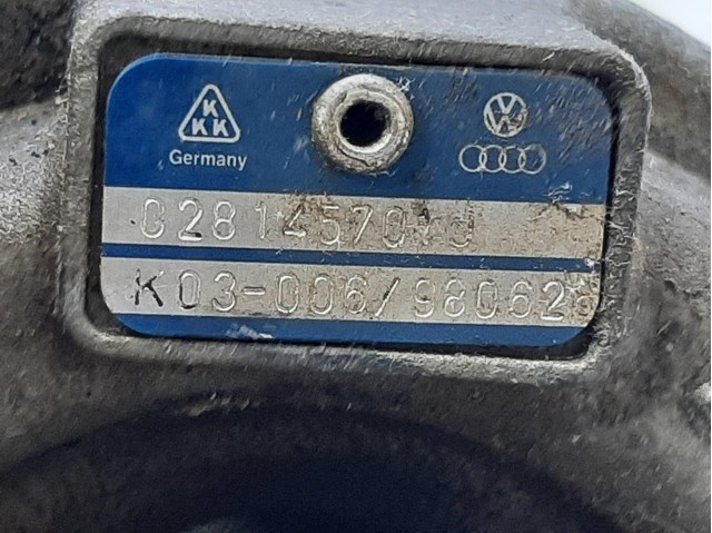 Turbocompressor para volkswagen passat 1.9 tdi 1z 028145701J
